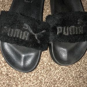 SALE Puma Fur Slides